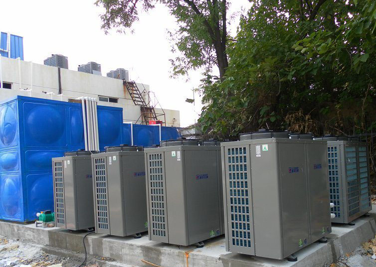 清華王牌空氣能熱水器助力江蘇淮安衛校熱水改造工程