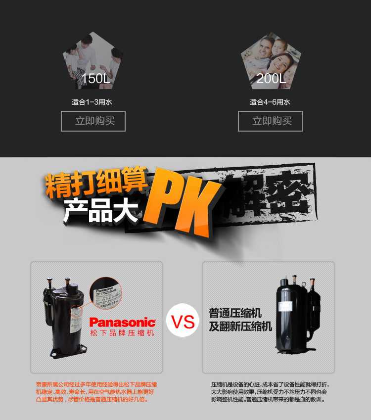 聚陽王牌空氣能一體機