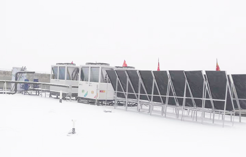 中鐵三局空氣能采暖