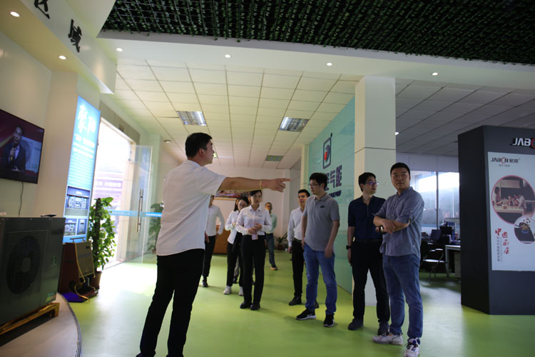 新希望集團考察聚陽公司