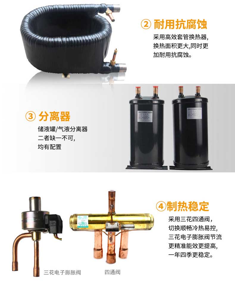 聚陽王牌K425-G-低溫熱水機組