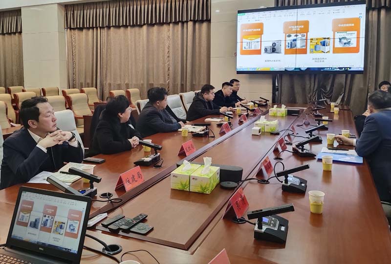 源市政府辦公室盛邀!聚陽公司揭秘王牌空氣能產品